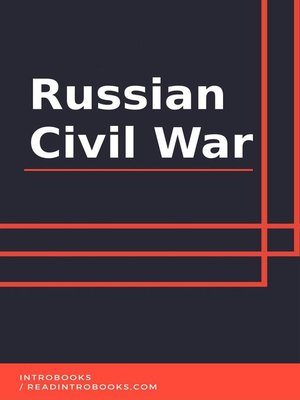 cover image of Russian Civil War